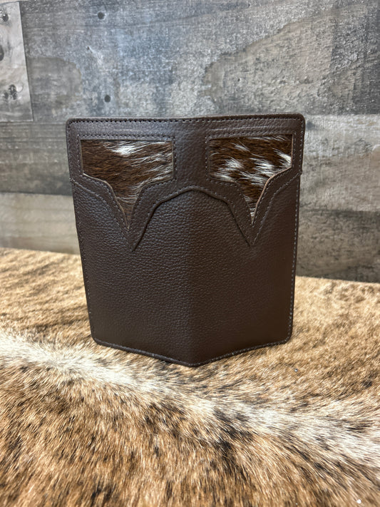100% Leather With Cowhide 3x7 Wallet