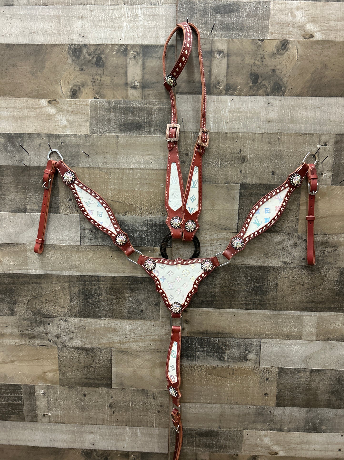 Latigo Leather Tack Set