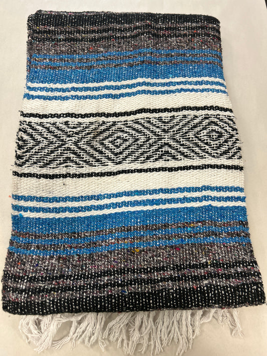 5x7 Blue  Falsa Blanket