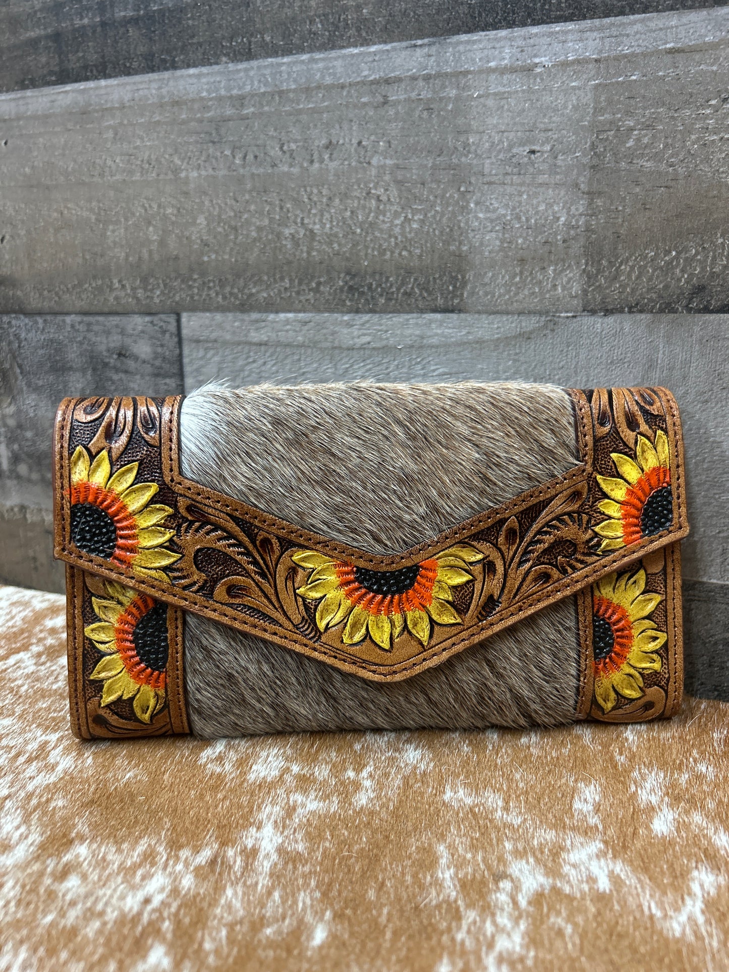 Hair On Hide Wallet 4x8