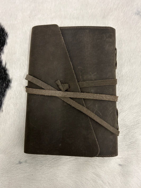 100% Leather Journal 9” Tall 6.5” Wide