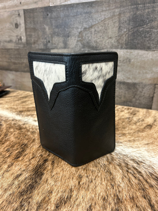 100% Leather With Cowhide 3x7 Wallet