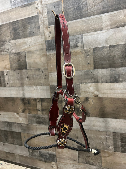 Draft/ Crossbred Full grain leather Halter