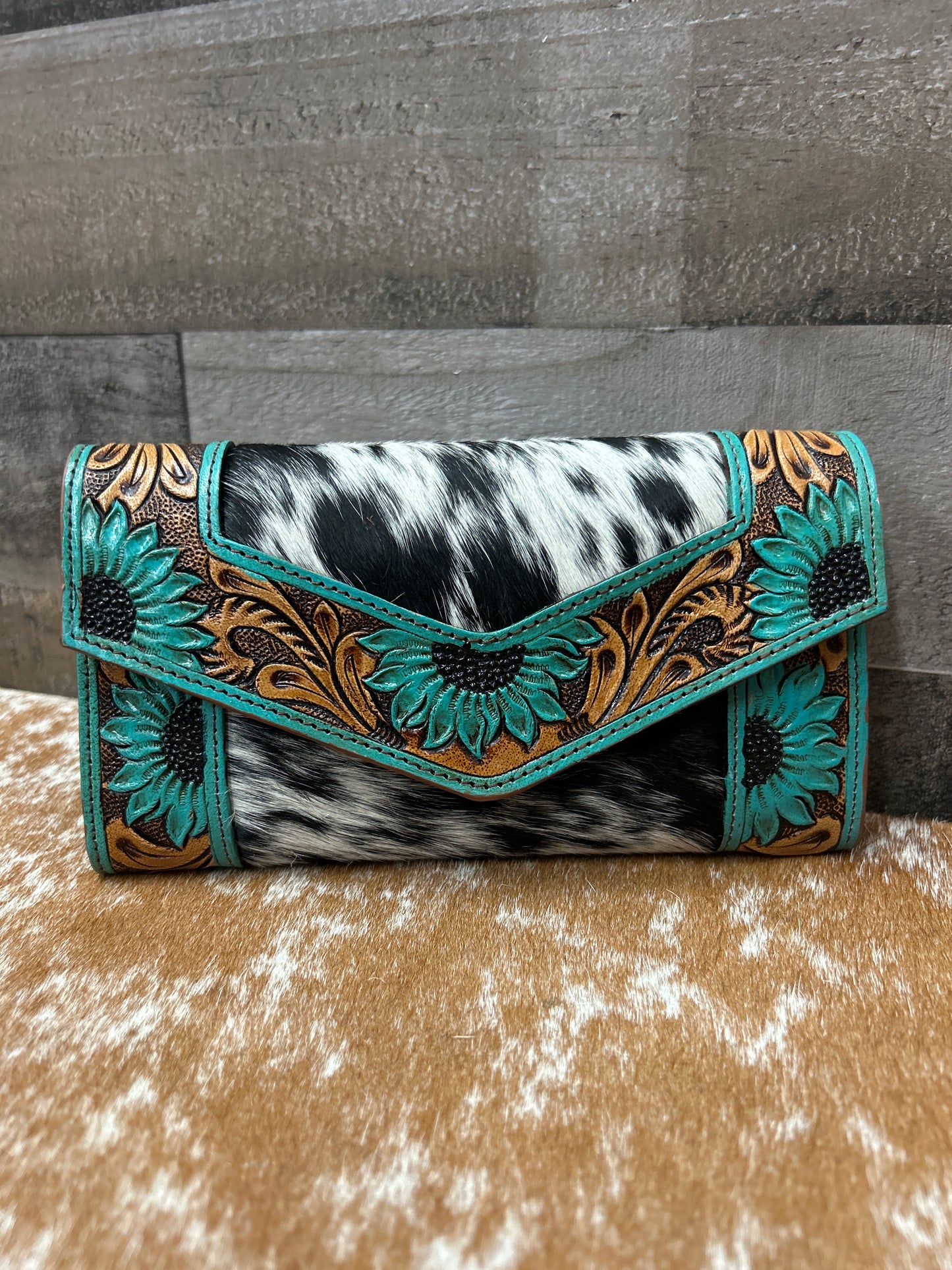 Hair On Hide Wallet 4x8