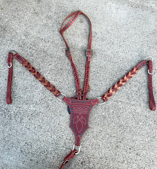Full Grain Leather Set