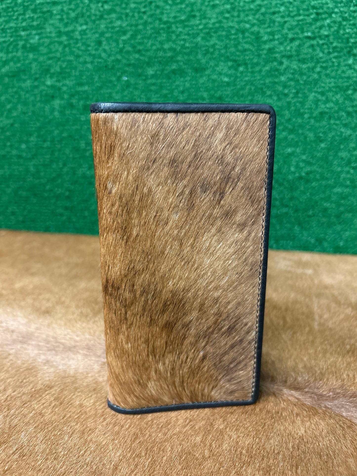 Leather Hair On Hide 7” Wallet