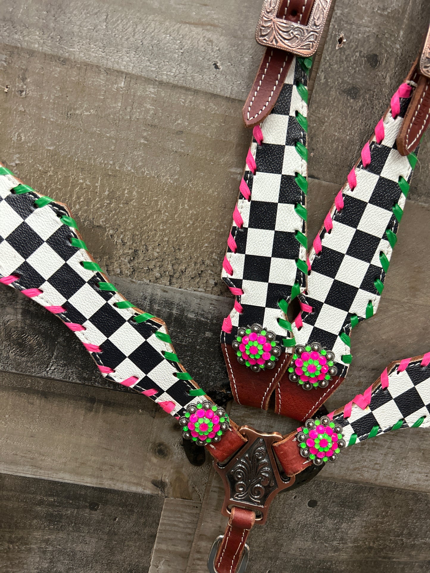 Latigo Leather Tack Set