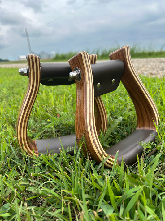 South Point  Saddlery Hard Wood Stirrups