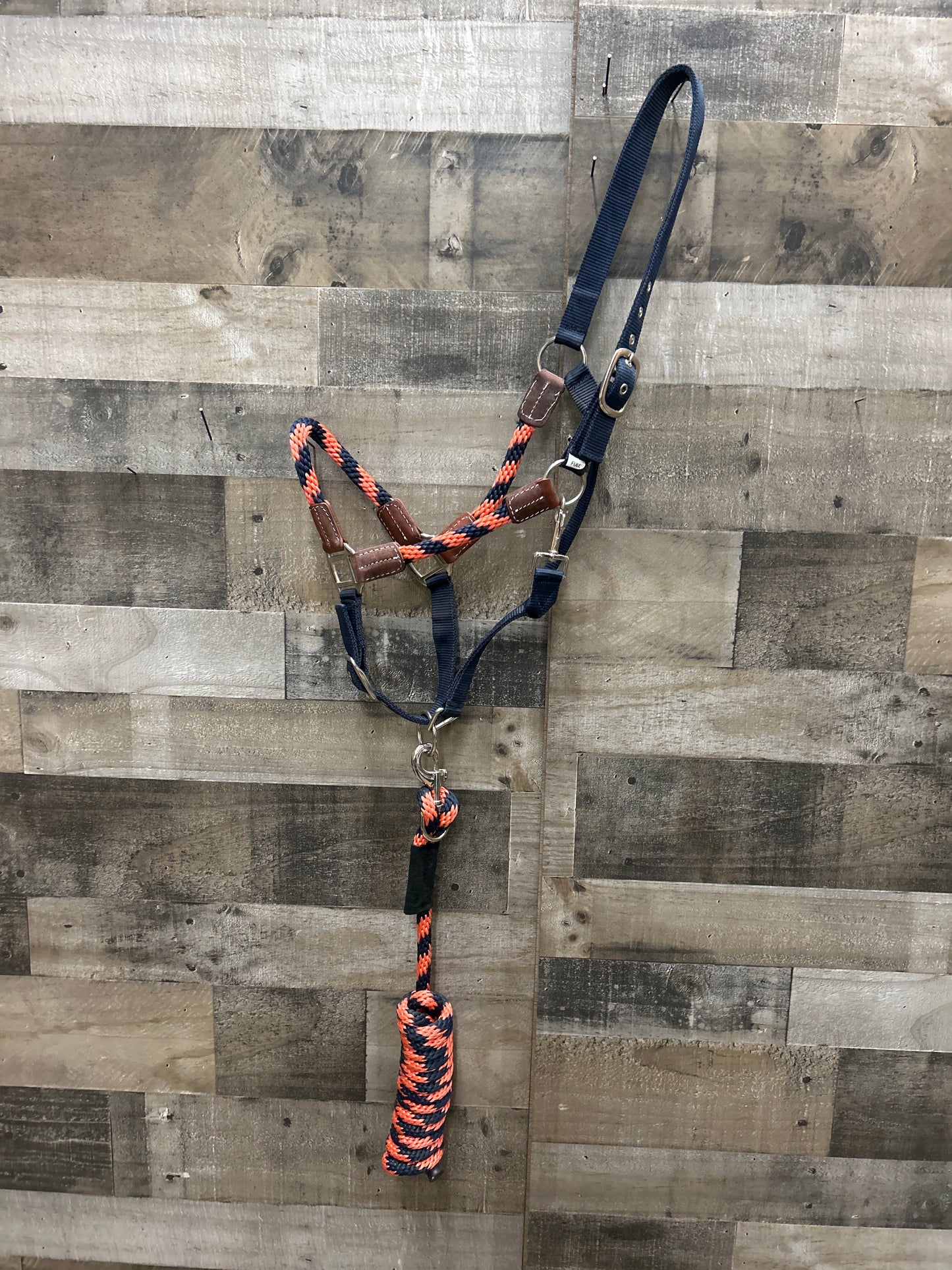 Dark Blue Halter Lead Combo