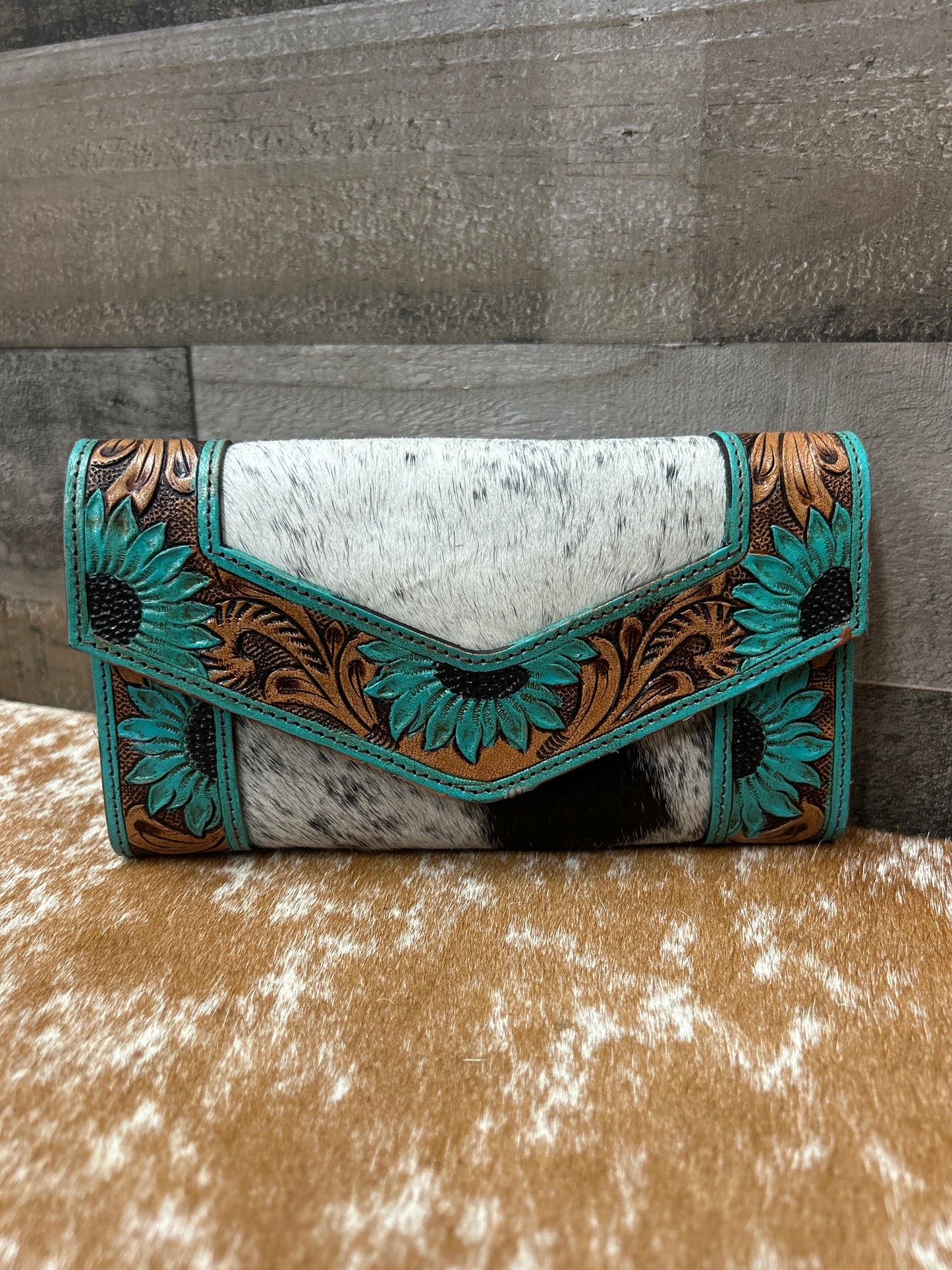 Hair On Hide Wallet 4x8