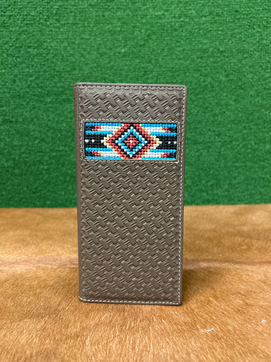 Men’s Wallet With Embroidery