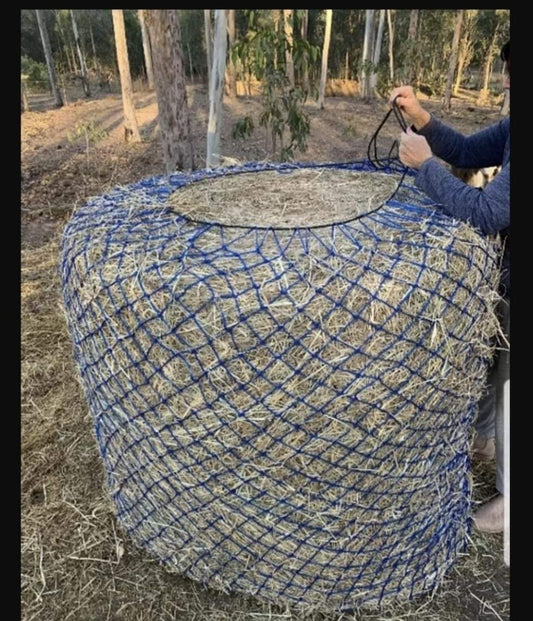 Slow feed round bale net fits 6'x6' bale