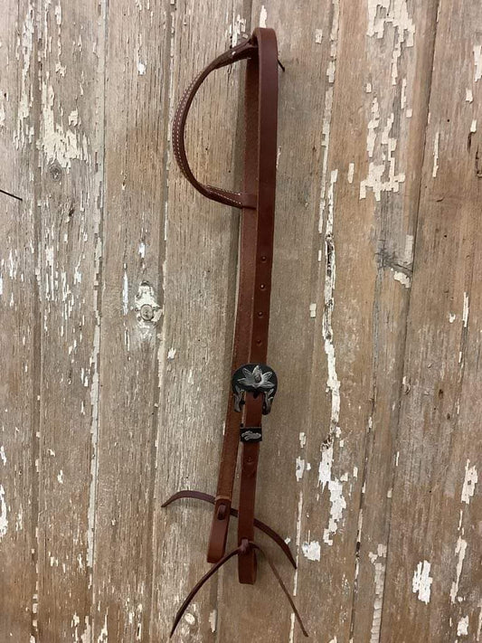 Light oiled Leather Headstall