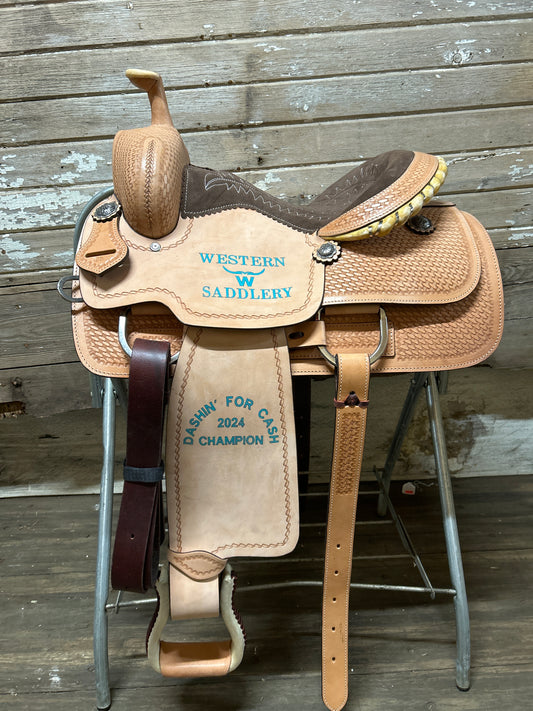 New 14" Trophy Saddle With 7" Gullet