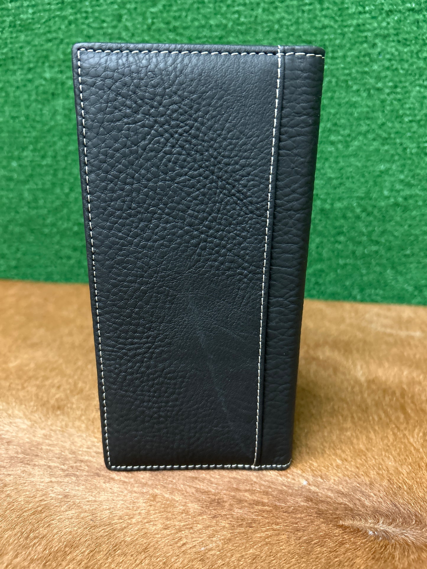 Men’s Leather Wallet With Embroidery