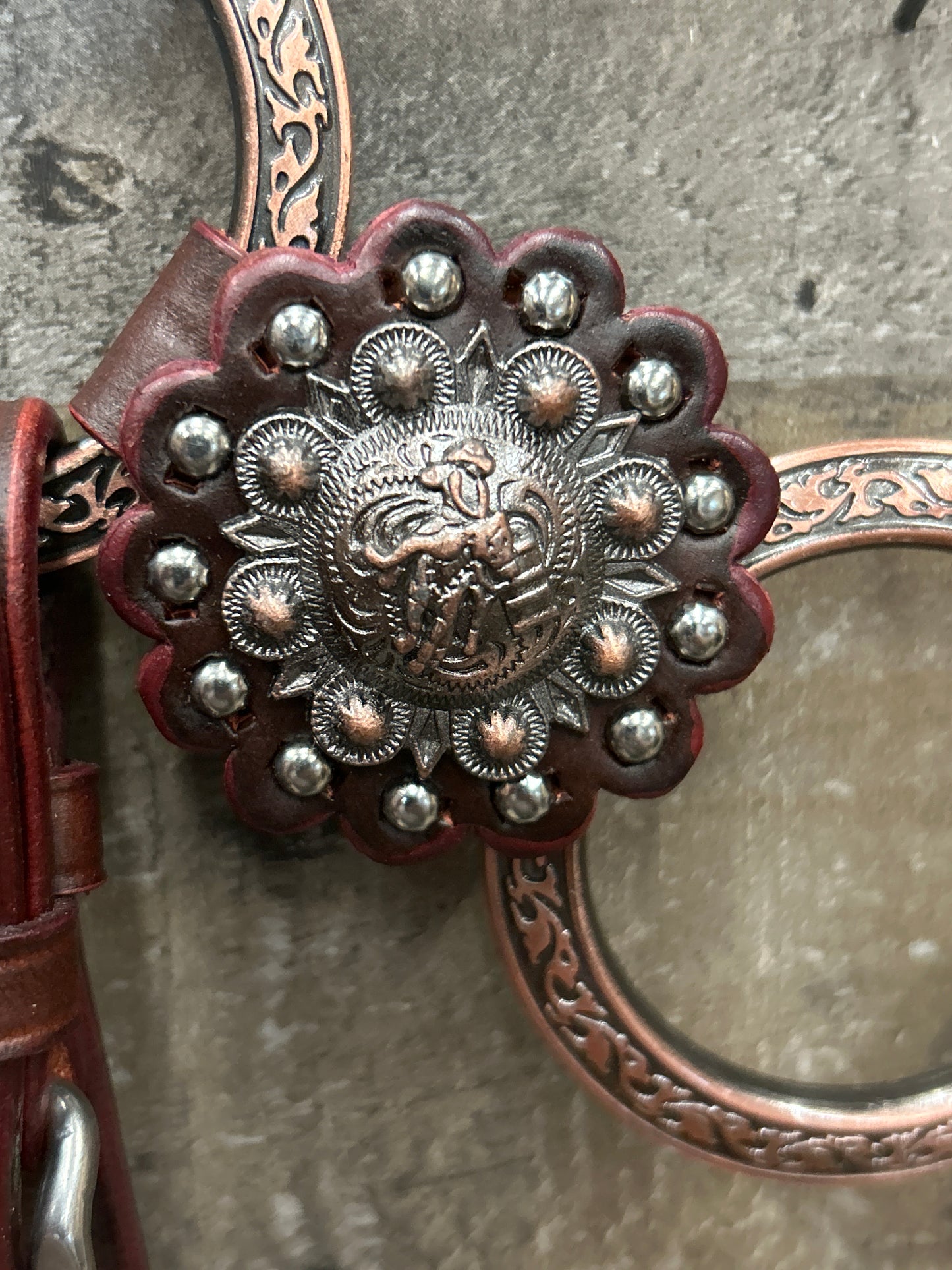 Ring Set With Barrel Racer Conches