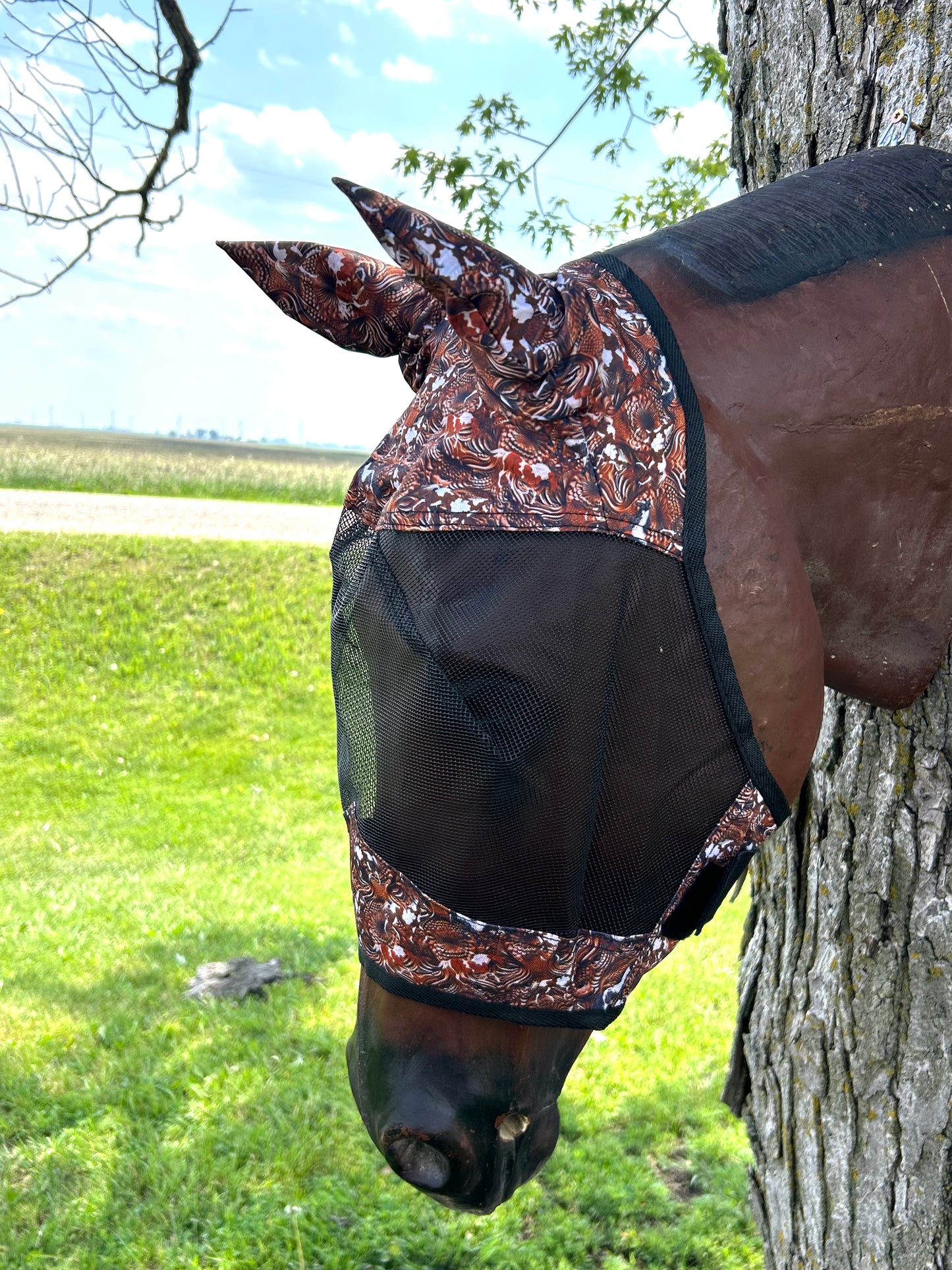 Med Fly Mask With Lycra Ears