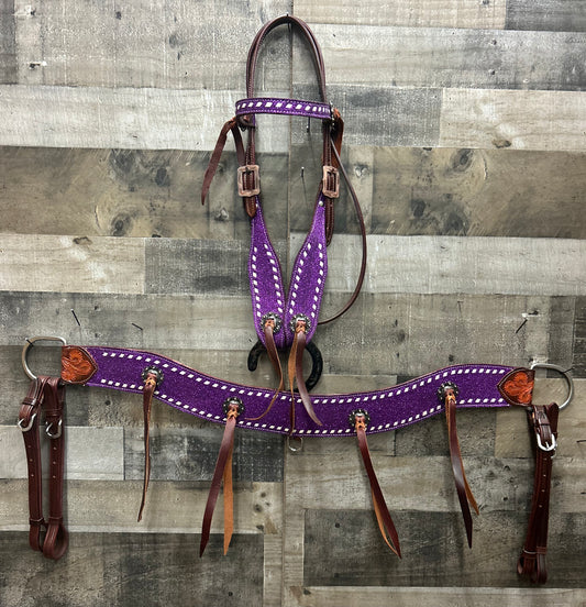 Purple Glitter Tack Sale
