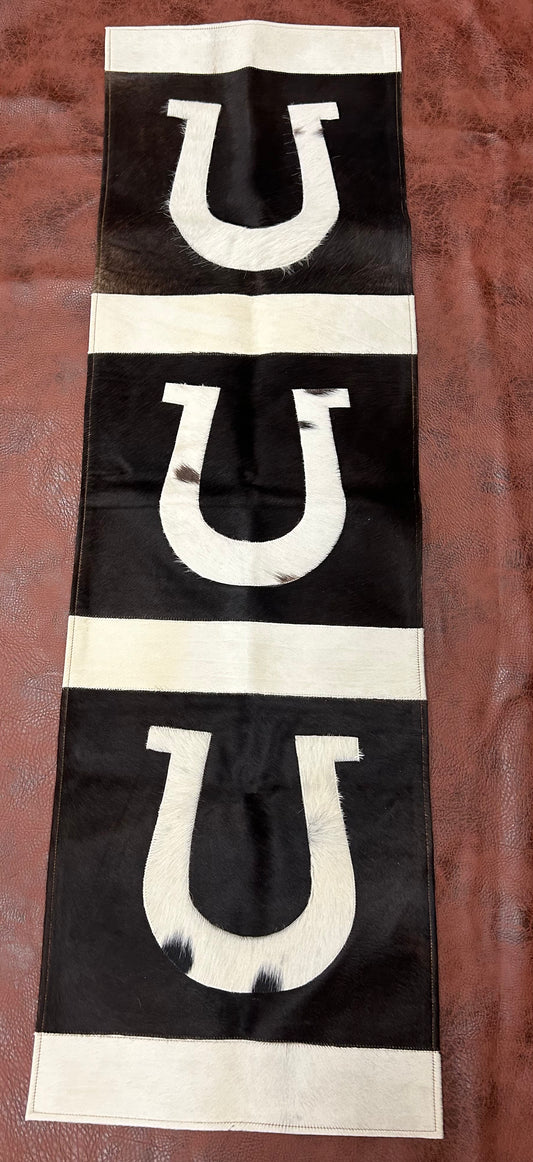 Cowhide Table Runner L-58” W-16”
