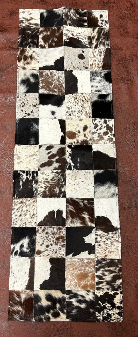 Cowhide Table Runner       L-48” W-16”