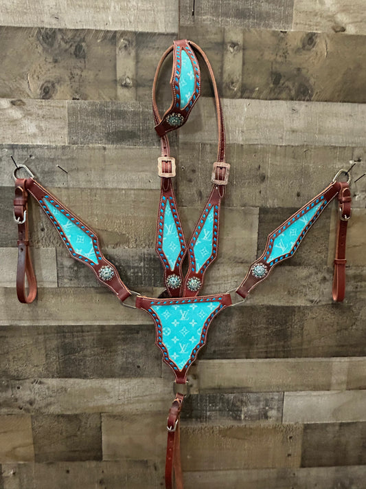 Nice Tack Set US Leather