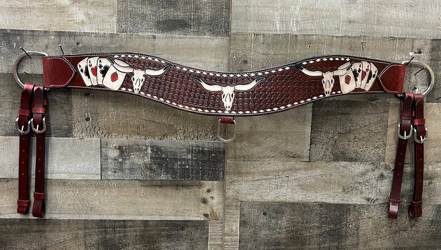 Full Grain Leather Tripping Collar