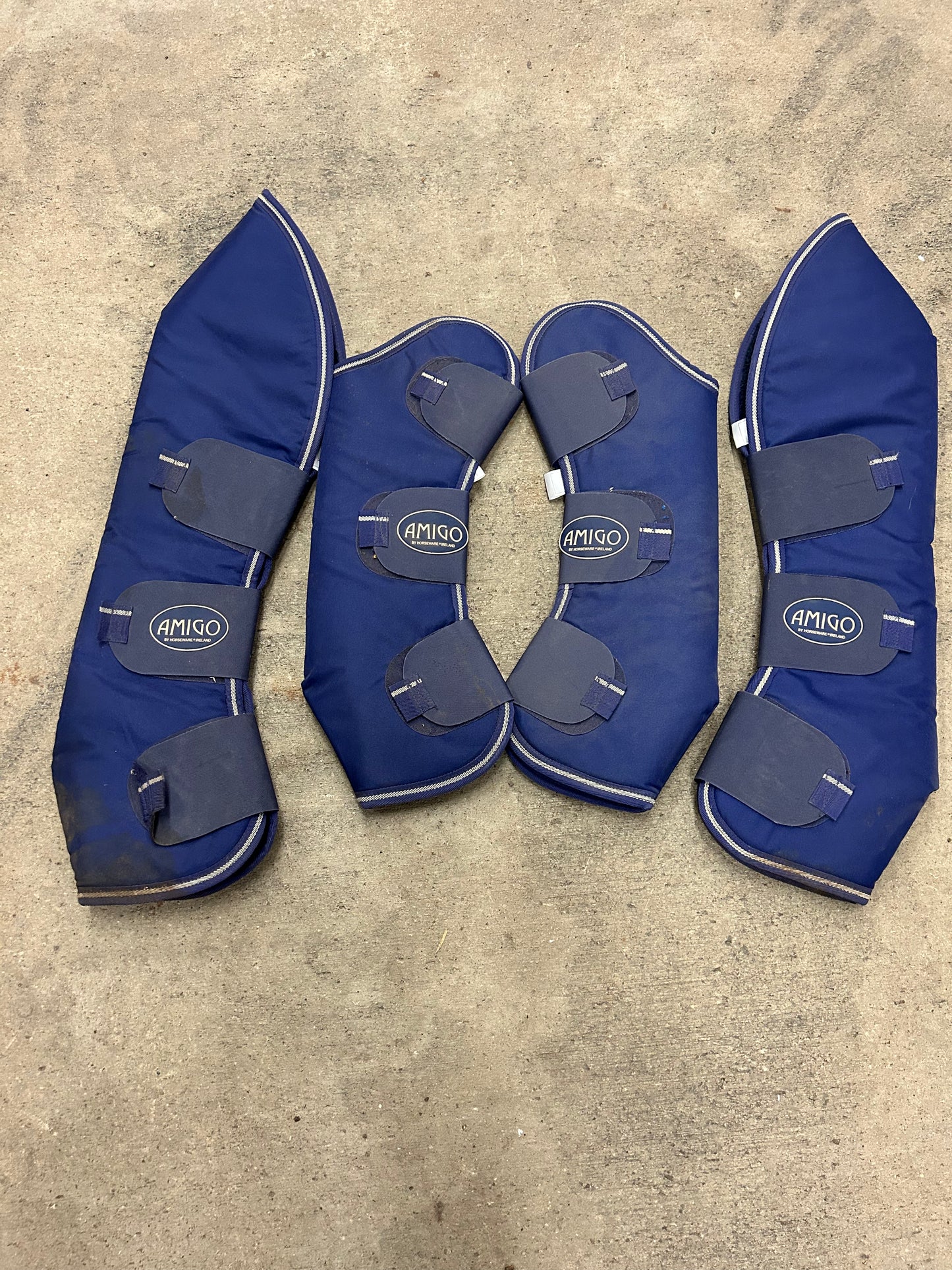 Lightly USED Set of 4 Horse Shipping Boots 1