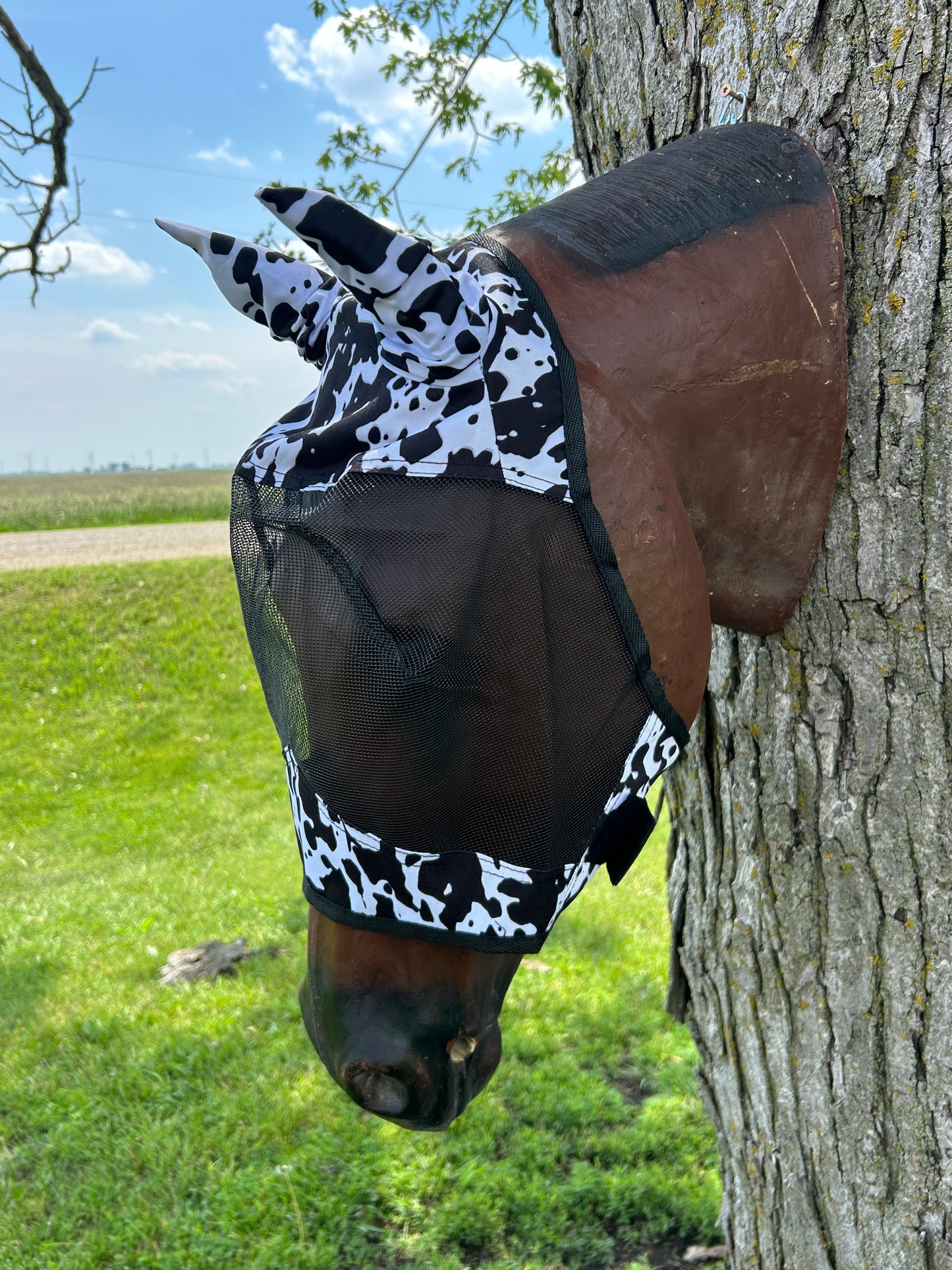 Med Fly Mask With Lycra Ears