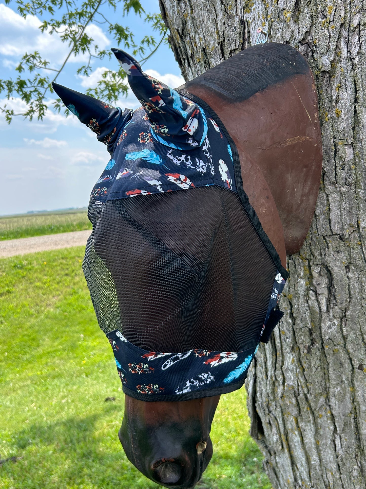 Med Fly Mask With Lycra Ears