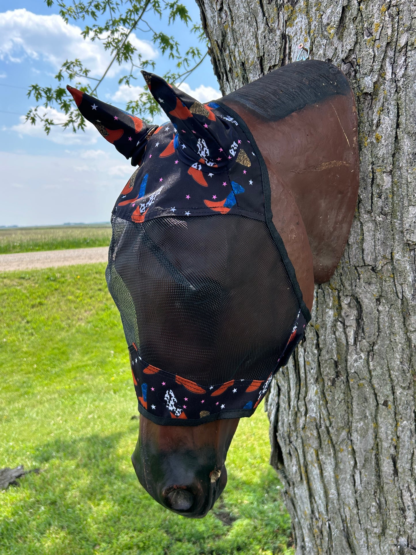 Med Fly Mask With Lycra Ears