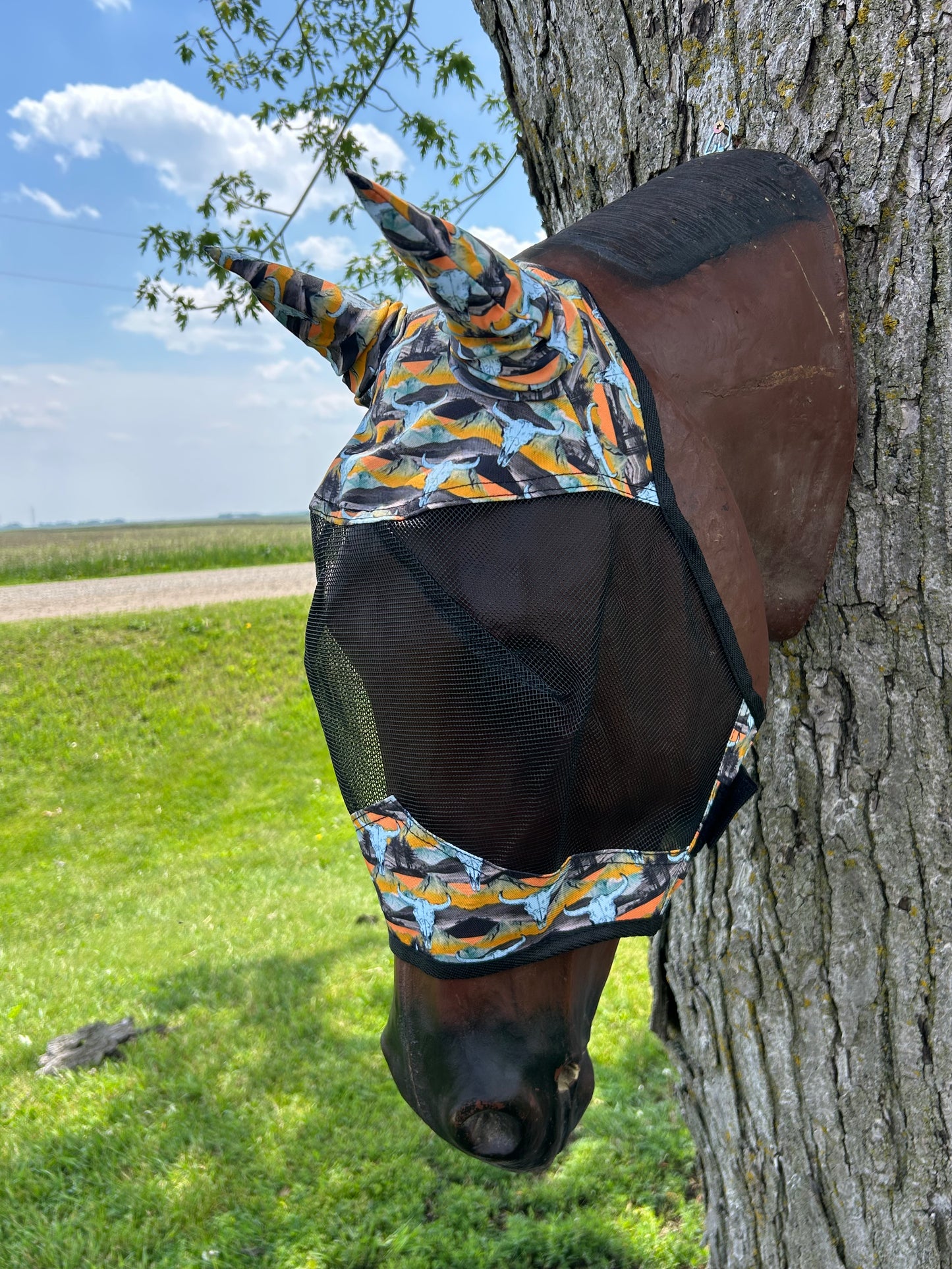 Med Fly Mask With Lycra Ears