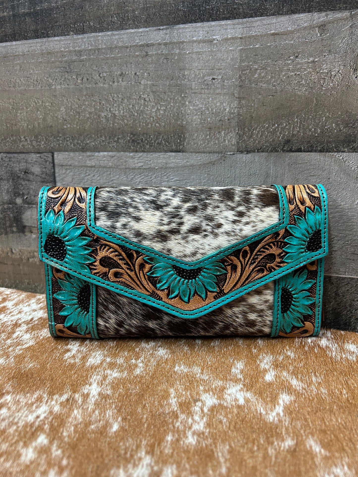 Hair On Hide Wallet 4x8