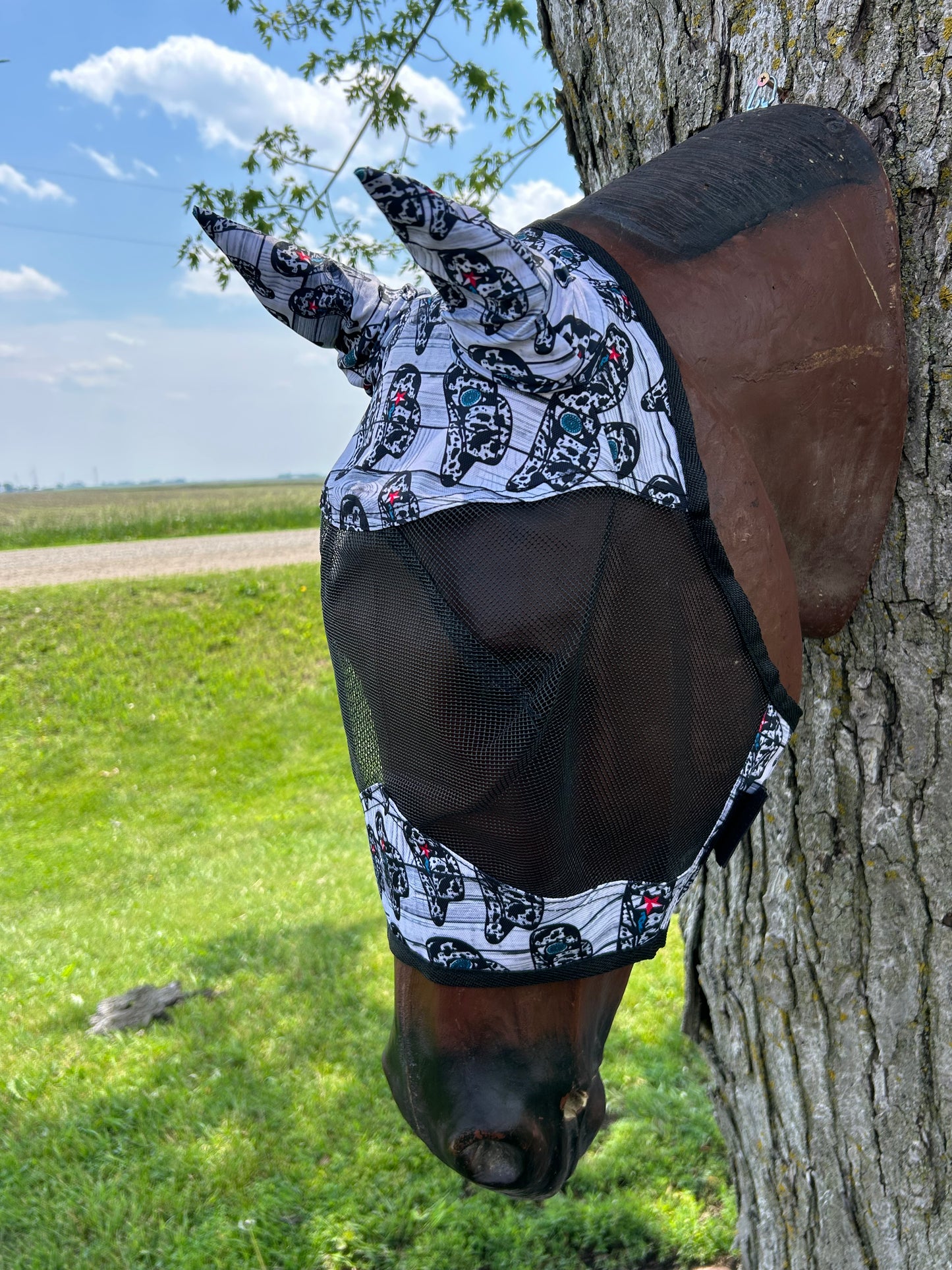 Med Fly Mask With Lycra Ears