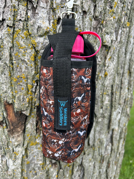 Insulated Water Bottle Carrier. Holds 16 to 32 oz Bottle