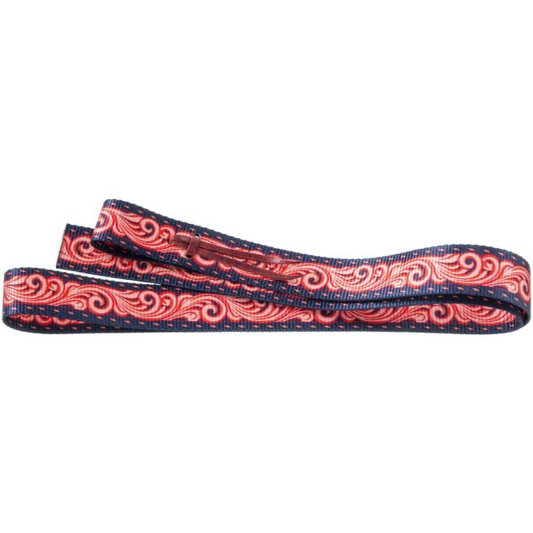 NAVY TOOLED TIE STRAP