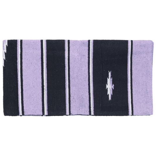 SIERRA ACRYLIC BLEND SADDLE BLANKET - 30" X 60" Purple