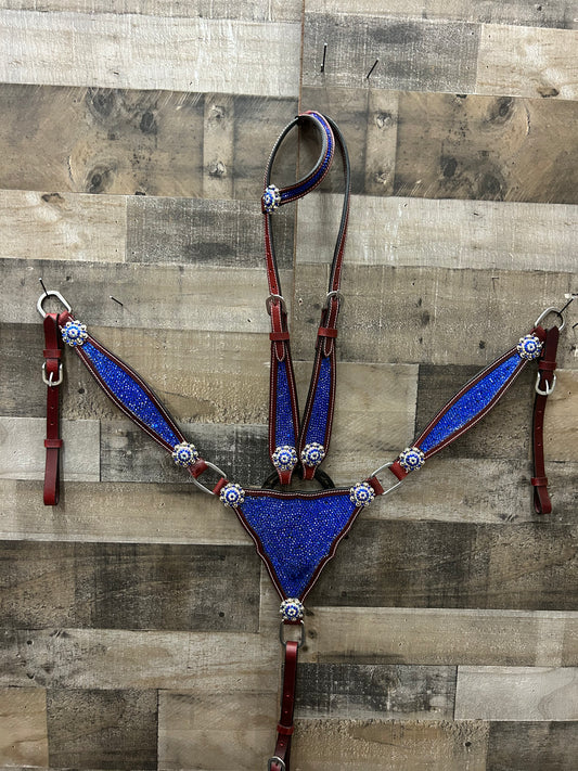 Full Grain Leather Bling Set