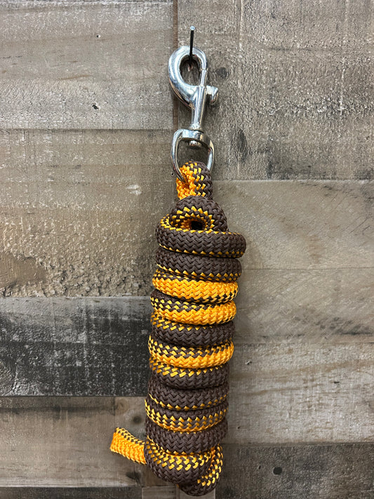 10’ Yellow & Brown Poly Lead