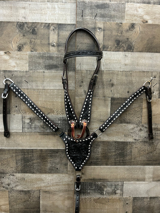 1 Tack Set Full Grain Leather