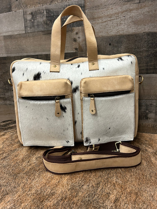 The Business Briefcase Traveler 16x12x3 With Two 7x7 Front Pockets