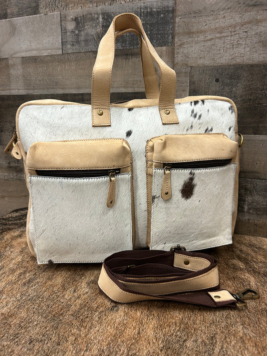 The Business Briefcase Traveler 16x12x3 With Two 7x7 Front Pockets