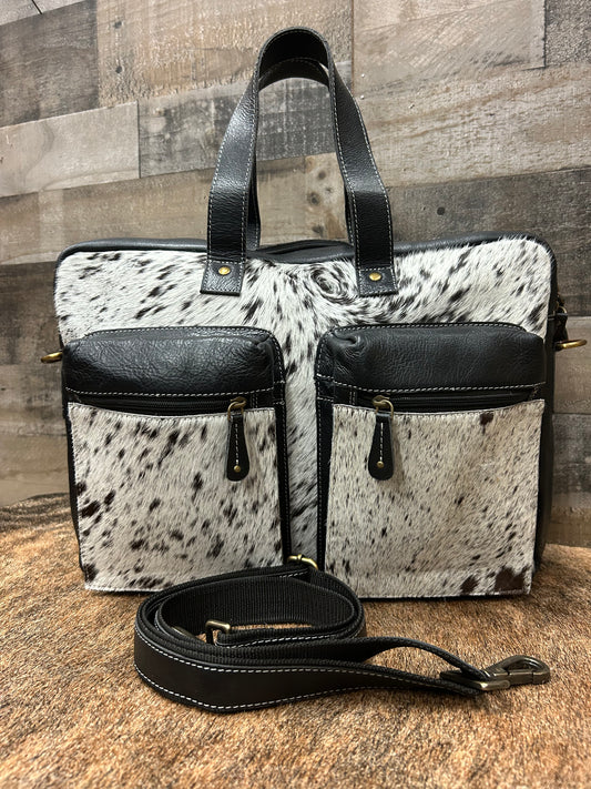 The Business Briefcase Traveler 16x12x3 With Two 7x7 Front Pockets