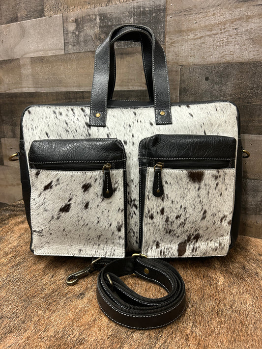 The Business Briefcase Traveler 16x12x3 With Two 7x7 Front Pockets