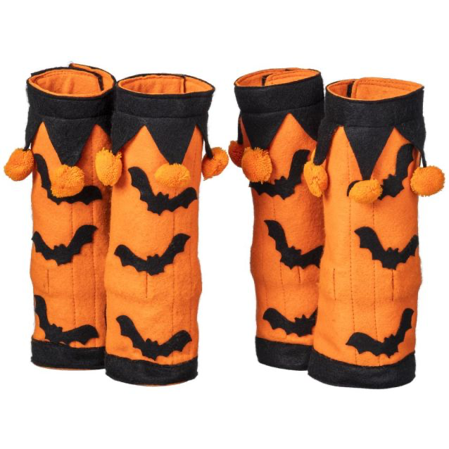 HALLOWEEN LEG WRAPS - 4 PIECE SET