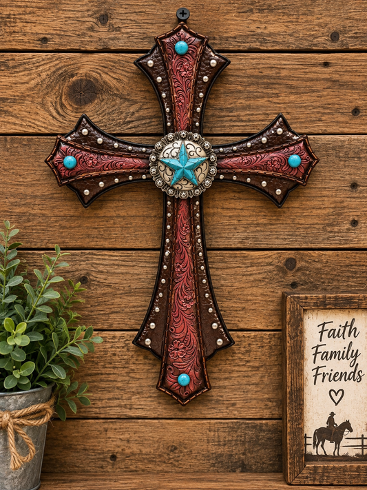 11”x7” Resin Cross