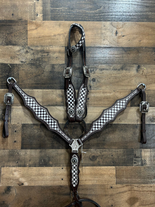 Dark Brown Tack Set