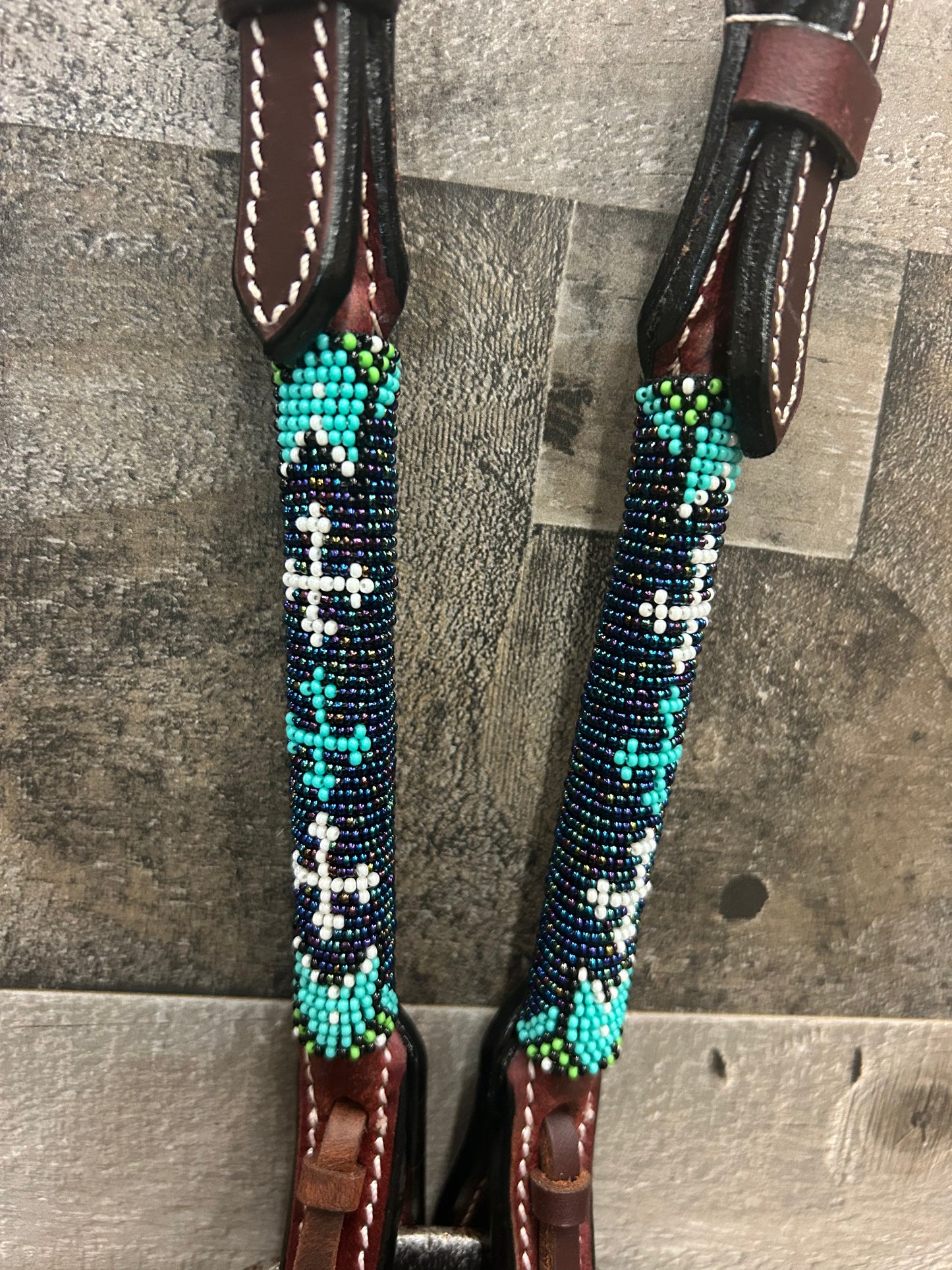 Hot Oiled Beaded Headstall ❇️ Free Shipping ❇️