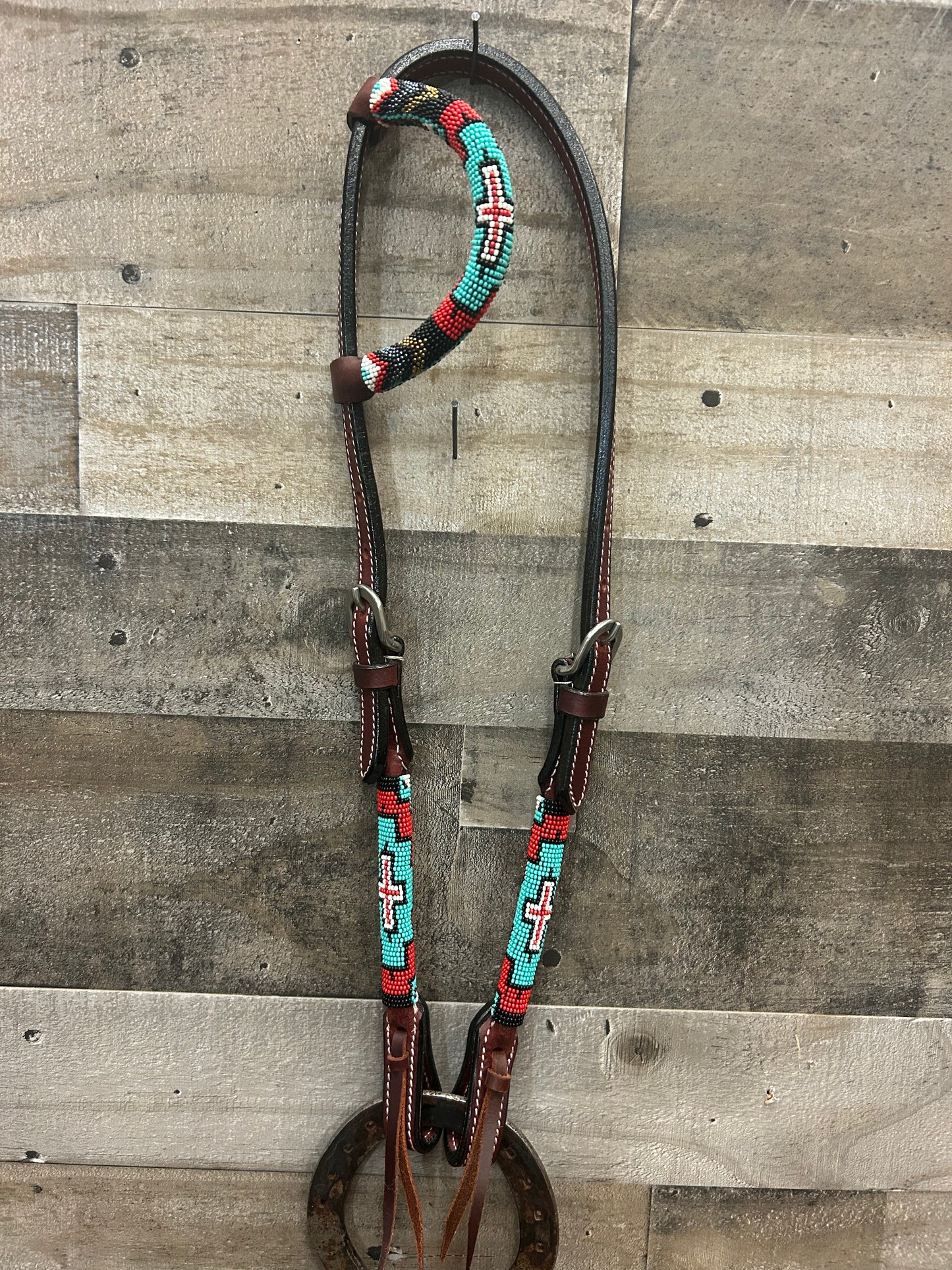 Hot Oiled Beaded Headstall ❇️ Free Shipping ❇️