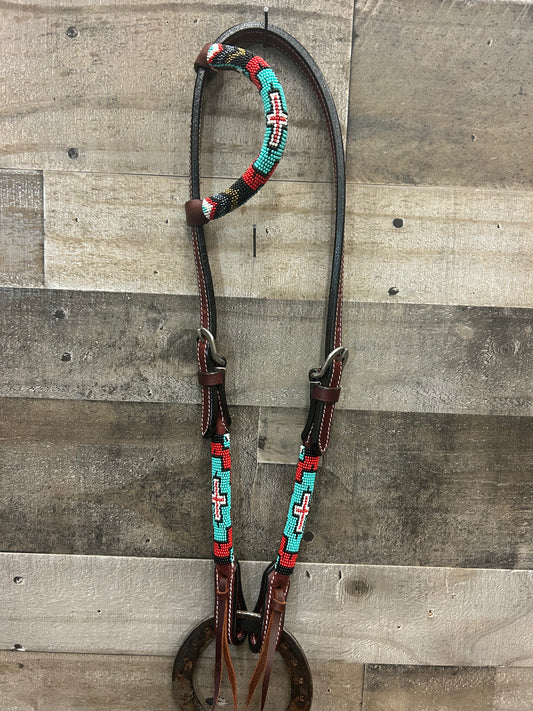 Hot Oiled Beaded Headstall ❇️ Free Shipping ❇️