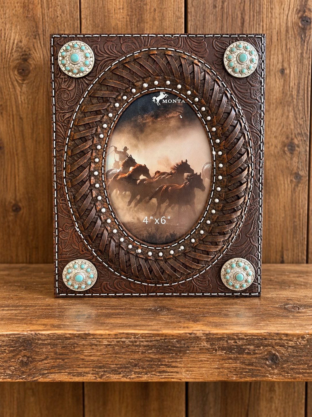 Western Picture Frame Hold 6”x4” Picture
